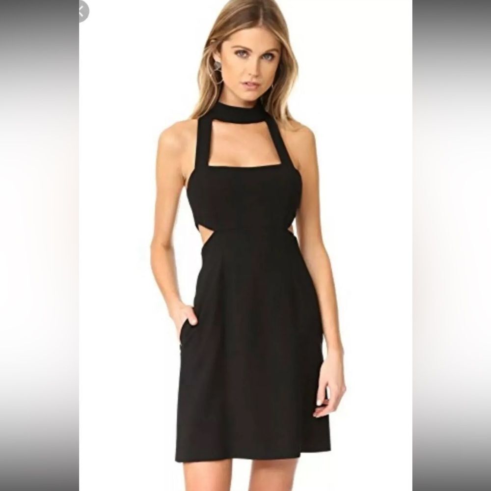 Jill Jill Stuart Halter Cutout Dress K21